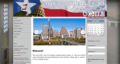 Desktop Screenshot of iueclocal133.com